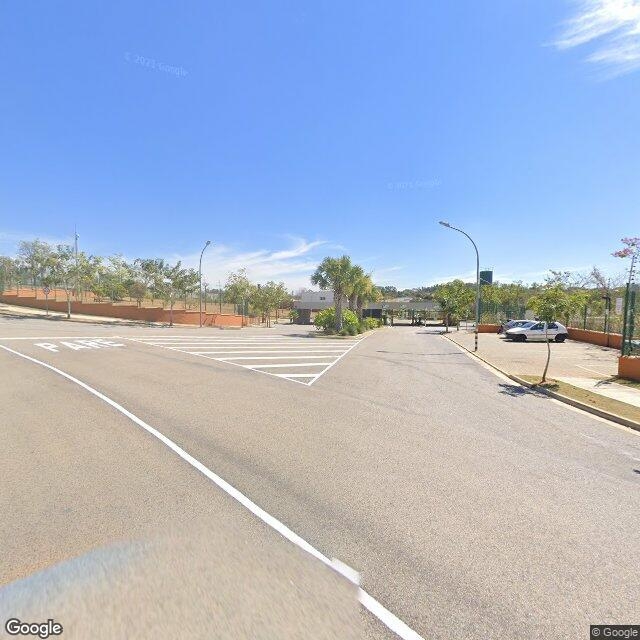 Imagem estática do "Street View" da localização