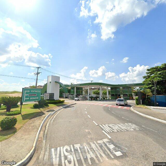 Imagem estática do "Street View" da localização