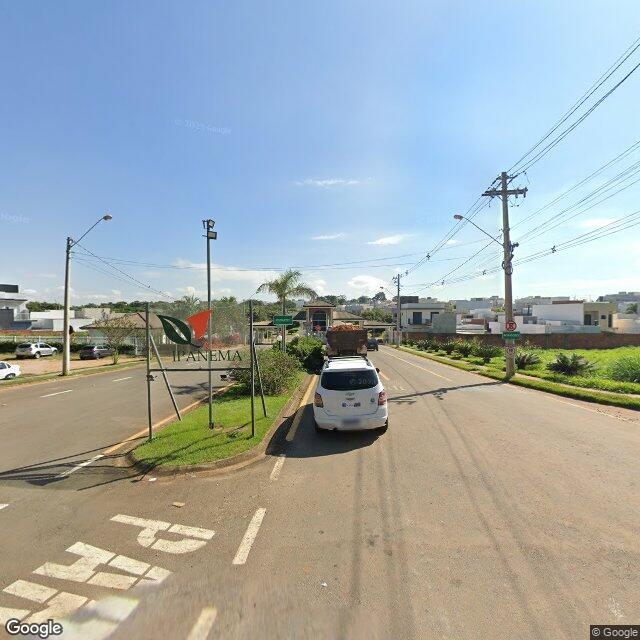 Imagem estática do "Street View" da localização