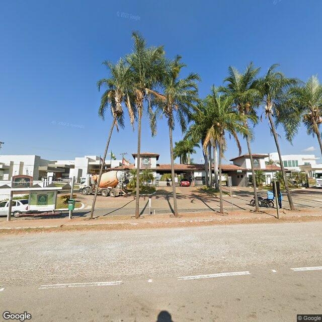 Imagem estática do "Street View" da localização