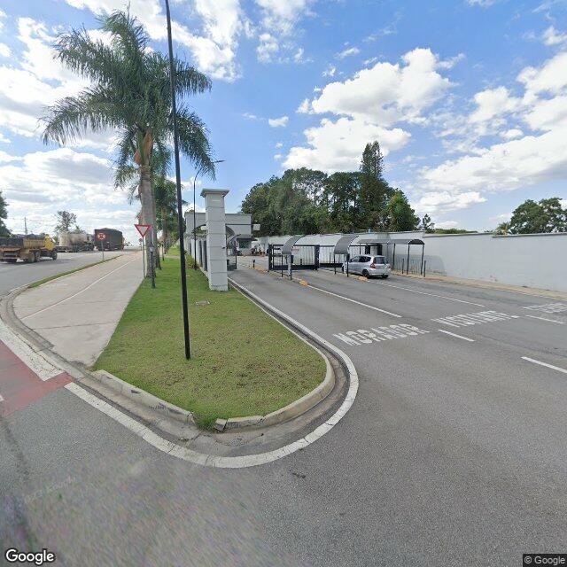 Imagem estática do "Street View" da localização