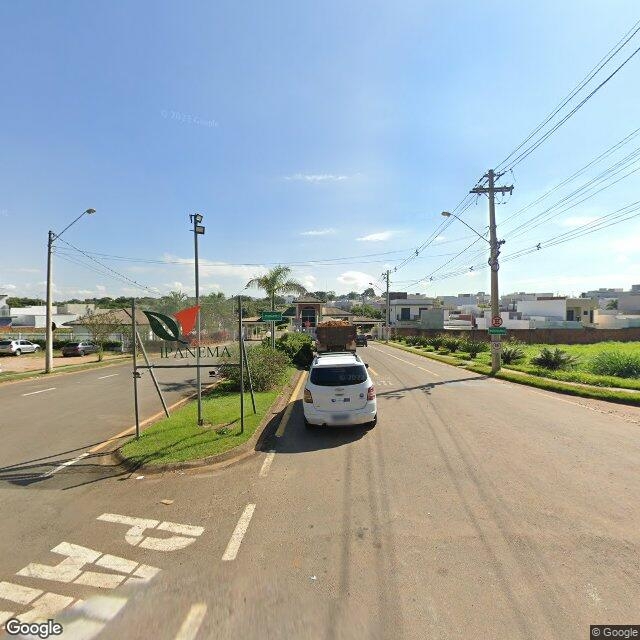 Imagem estática do "Street View" da localização