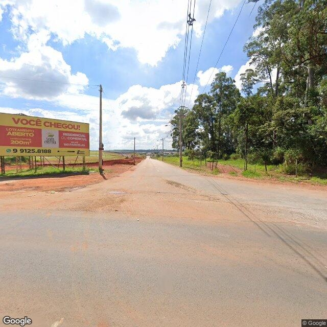 Imagem estática do "Street View" da localização