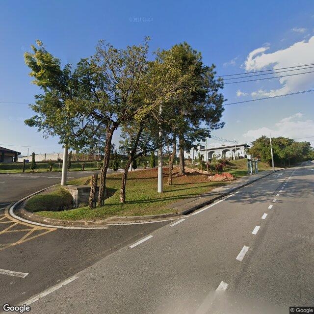 Imagem estática do "Street View" da localização