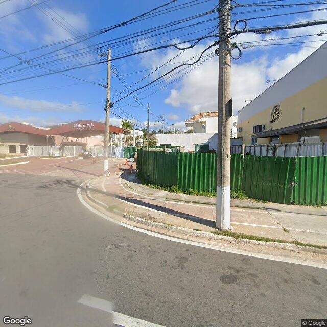 Imagem estática do "Street View" da localização