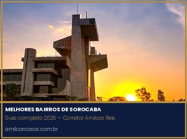 Melhores Bairros para Morar em Sorocaba em 2026 — Guia Completo