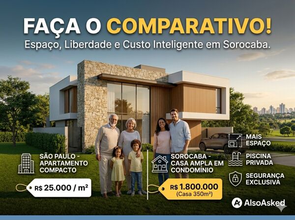 Vale a pena mudar? Descubra o custo de vida e as reais vantagens de morar em Sorocaba
