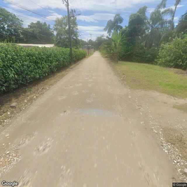 Imagem estática do "Street View" da localização