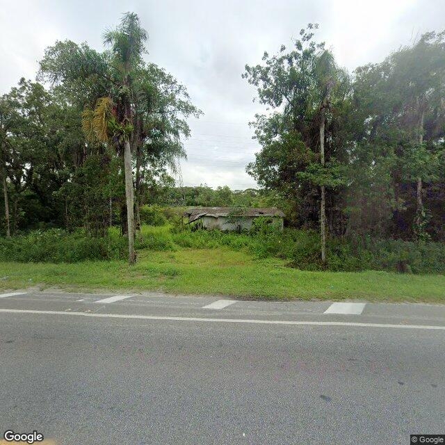 Imagem estática do "Street View" da localização