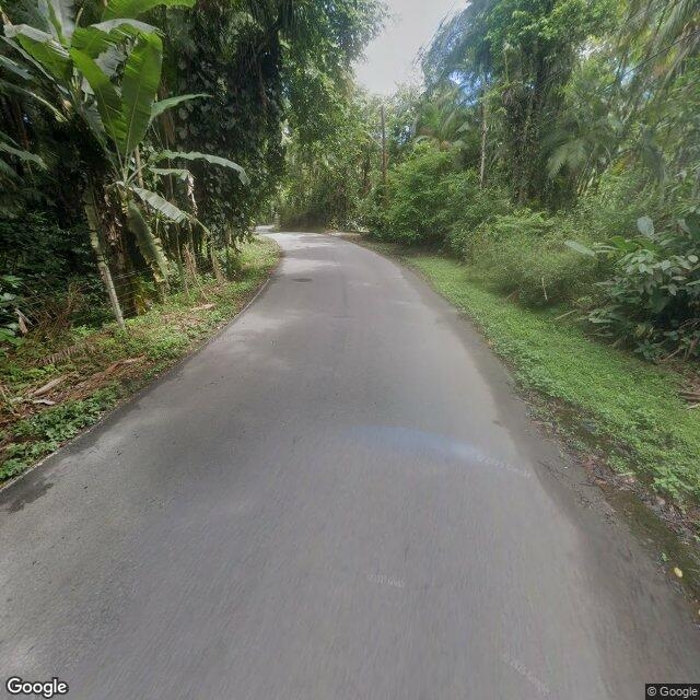 Imagem estática do "Street View" da localização