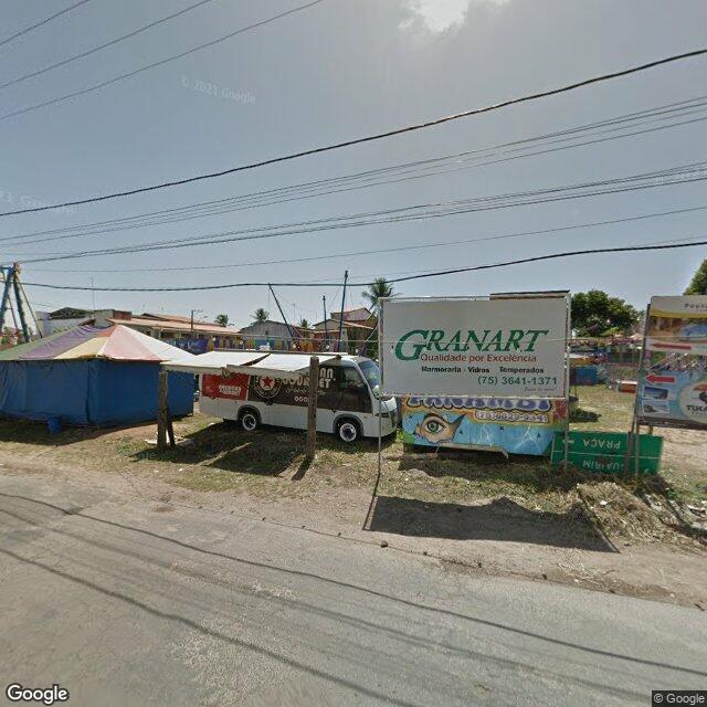 Imagem estática do "Street View" da localização