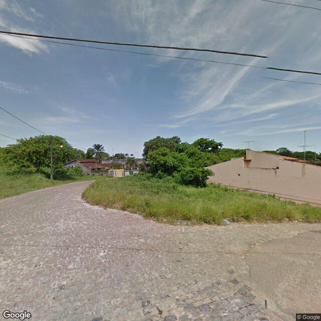 Imagem estática do "Street View" da localização