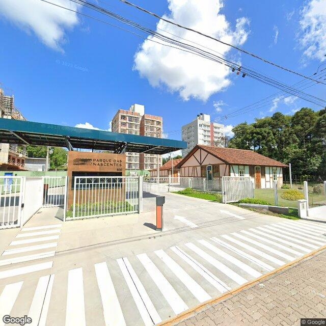 Imagem estática do "Street View" da localização