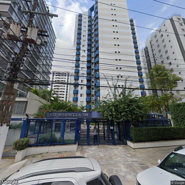 Imagem estática do "Street View" da localização