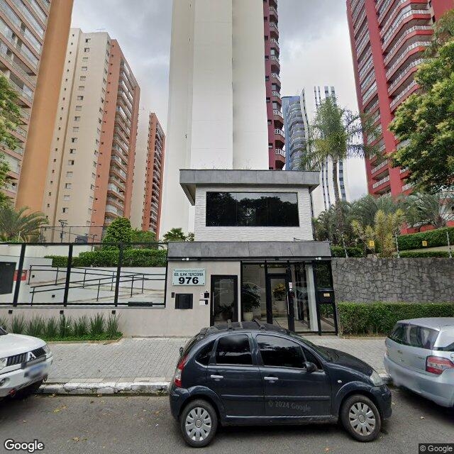 Imagem estática do "Street View" da localização