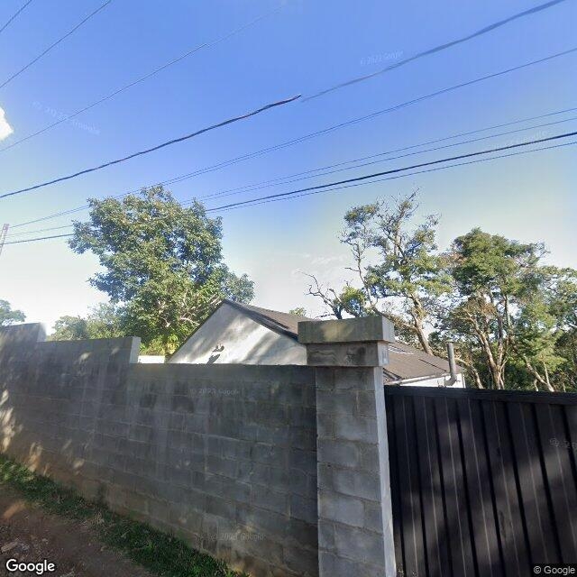 Imagem estática do "Street View" da localização