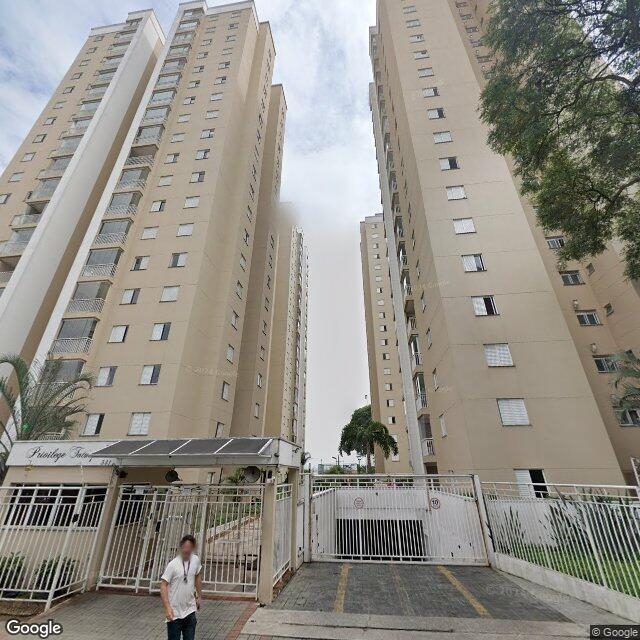 Imagem estática do "Street View" da localização