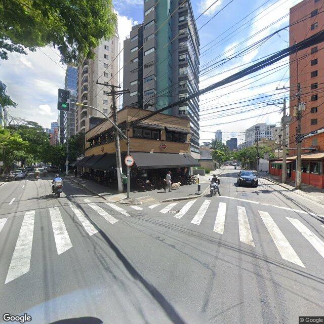 Imagem estática do "Street View" da localização