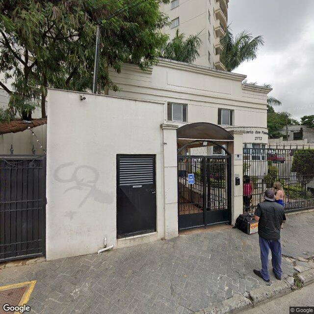 Imagem estática do "Street View" da localização