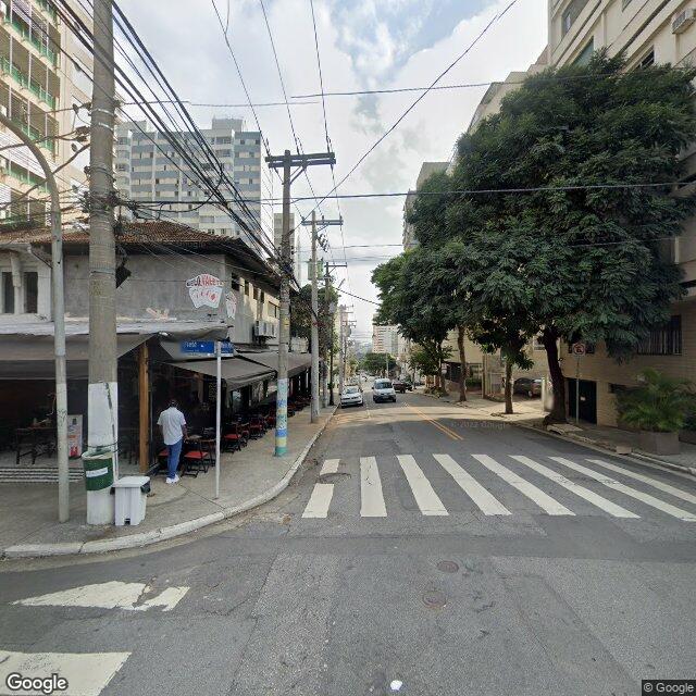 Imagem estática do "Street View" da localização