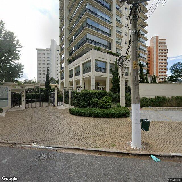 Imagem estática do "Street View" da localização