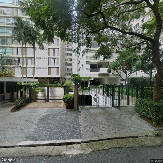 Imagem estática do "Street View" da localização