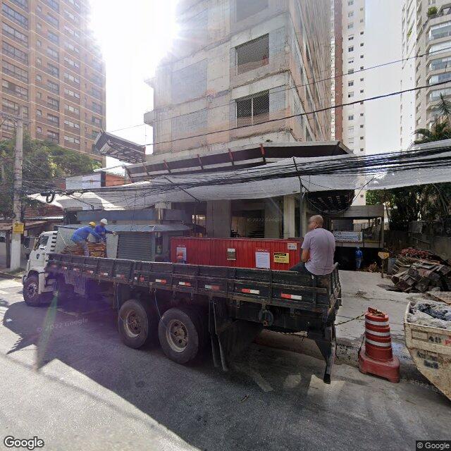 Imagem estática do "Street View" da localização