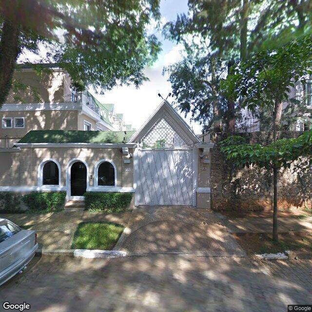 Imagem estática do "Street View" da localização