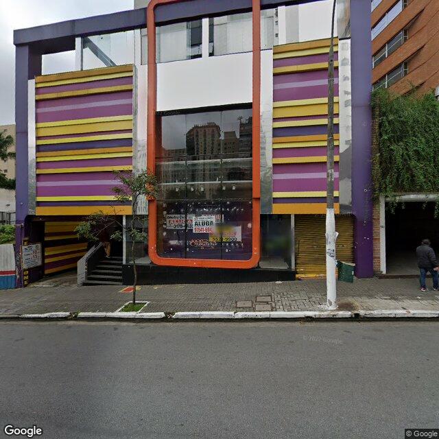 Imagem estática do "Street View" da localização