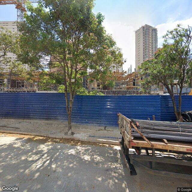 Imagem estática do "Street View" da localização