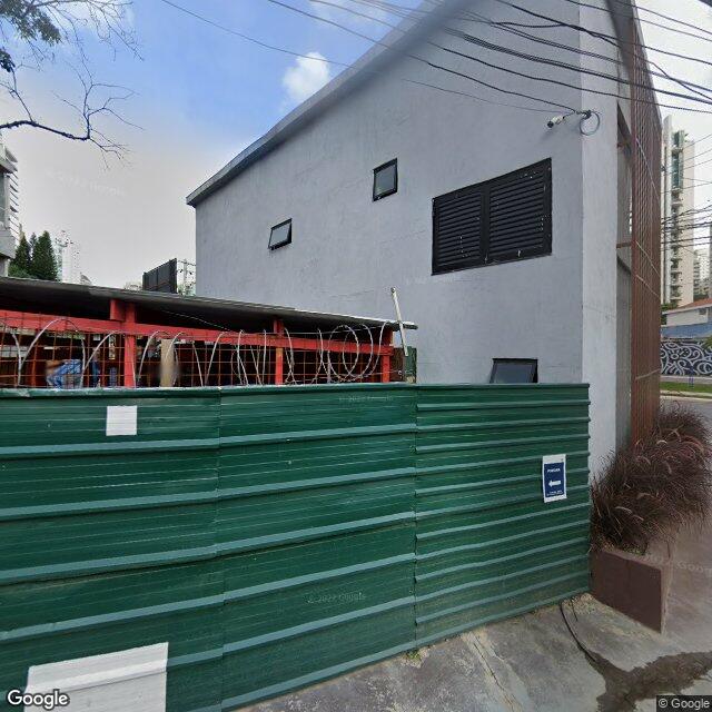 Imagem estática do "Street View" da localização