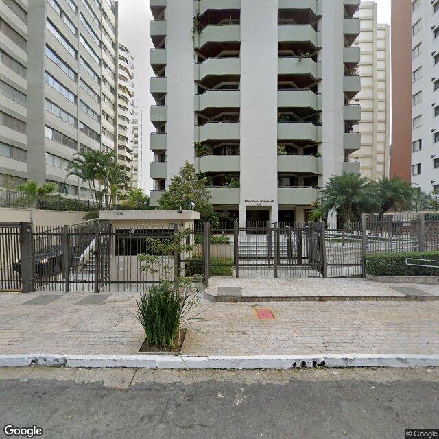 Imagem estática do "Street View" da localização