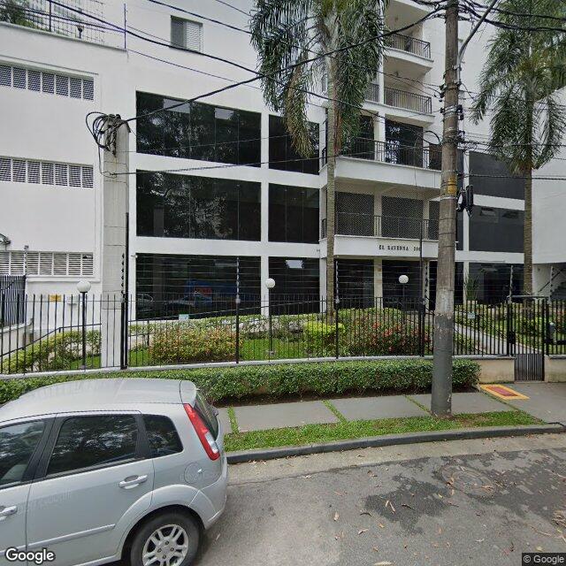 Imagem estática do "Street View" da localização