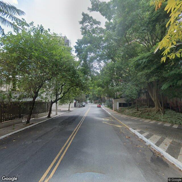 Imagem estática do "Street View" da localização