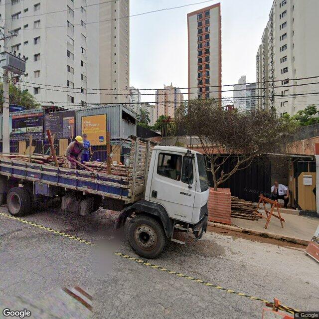 Imagem estática do "Street View" da localização