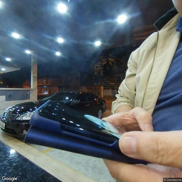 Imagem estática do "Street View" da localização