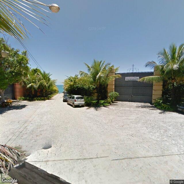 Imagem estática do "Street View" da localização