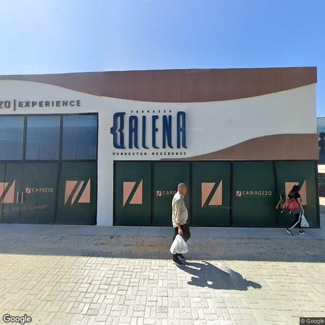 Imagem estática do "Street View" da localização