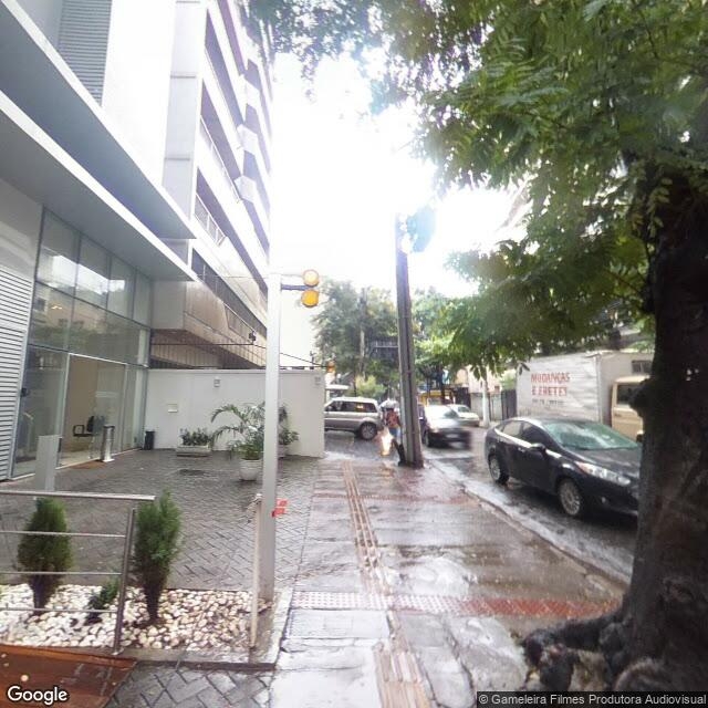 Imagem estática do "Street View" da localização