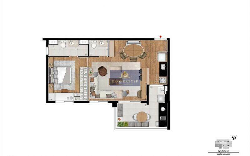 Apartamento à venda com 2 quartos, 67m² - Foto 16