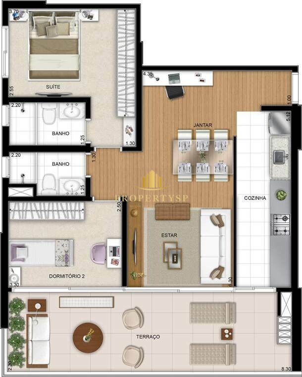 Apartamento à venda com 2 quartos, 84m² - Foto 16