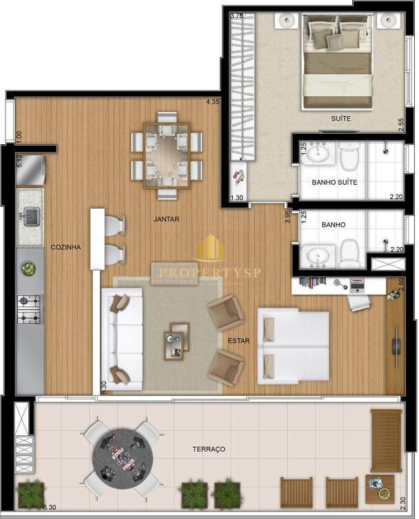 Apartamento à venda com 2 quartos, 84m² - Foto 17