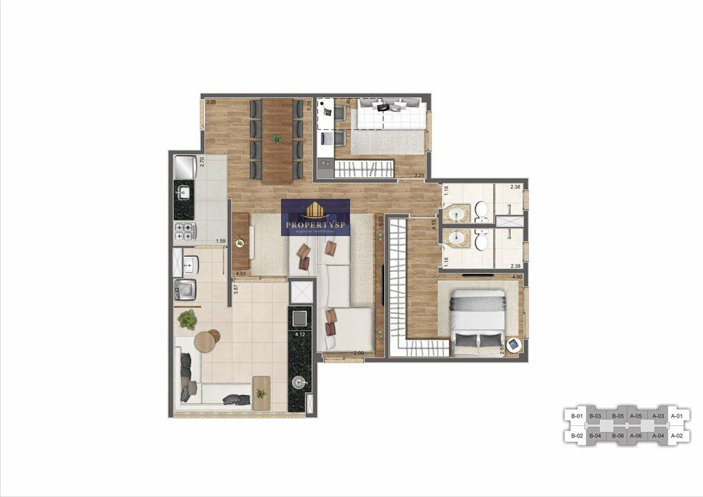 Apartamento à venda com 3 quartos, 93m² - Foto 16