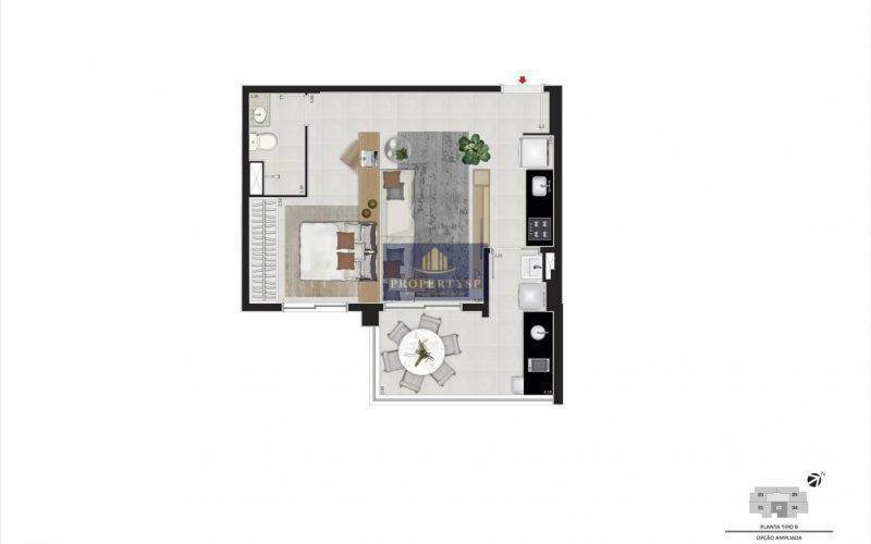 Apartamento à venda com 2 quartos, 65m² - Foto 19