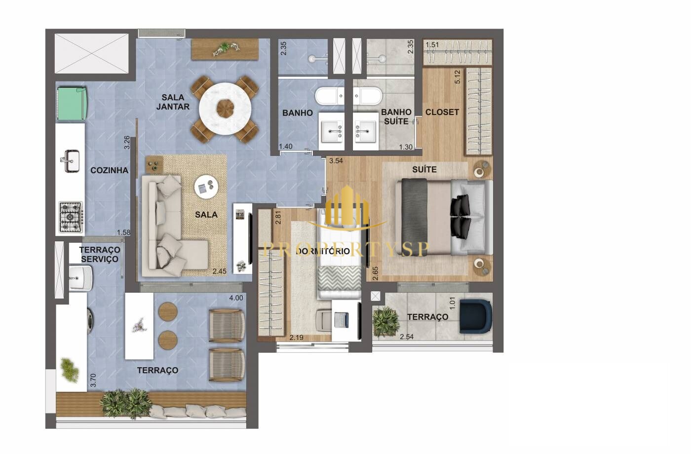 Apartamento à venda com 2 quartos, 68m² - Foto 14