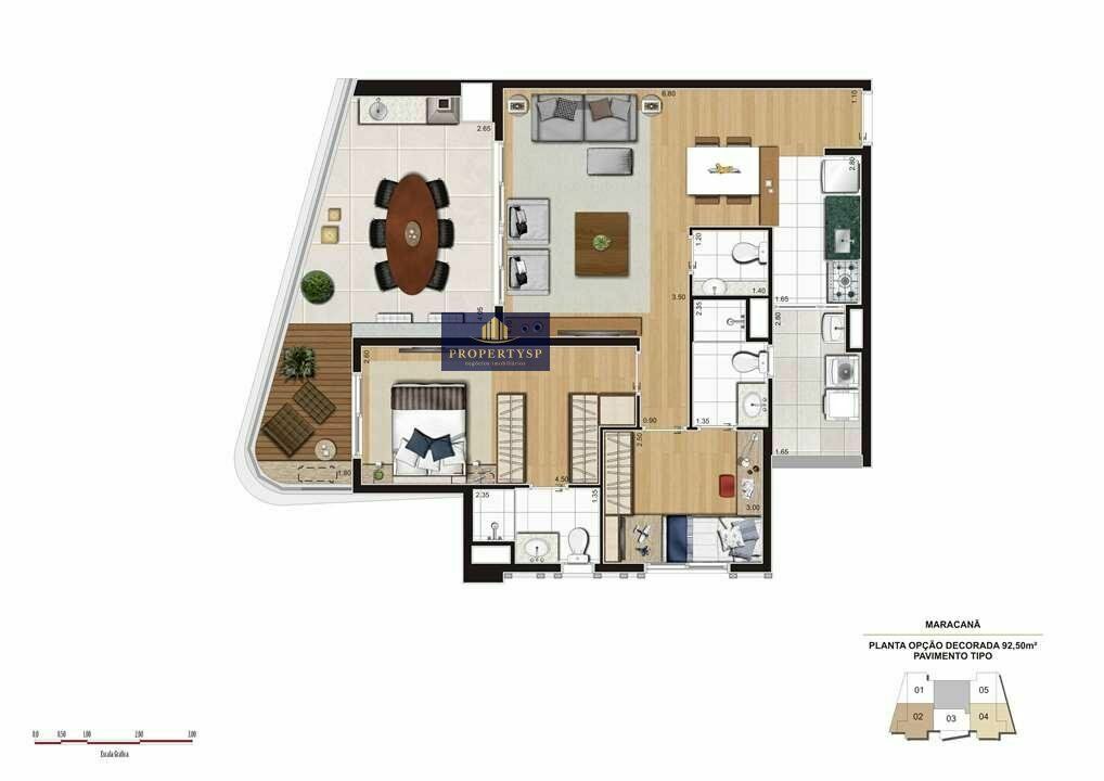 Apartamento à venda com 3 quartos, 92m² - Foto 20