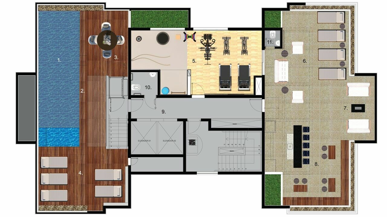 Apartamento à venda com 2 quartos, 56m² - Foto 22