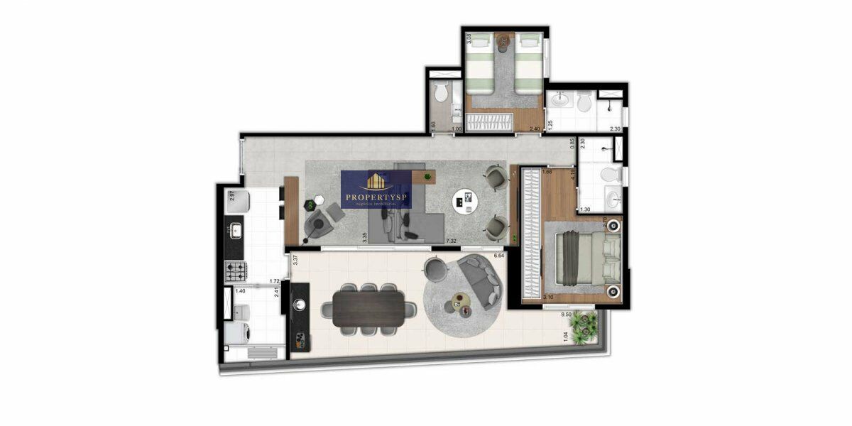 Apartamento à venda com 3 quartos, 102m² - Foto 16