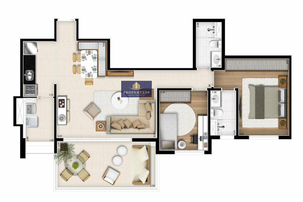 Apartamento à venda com 3 quartos, 79m² - Foto 6