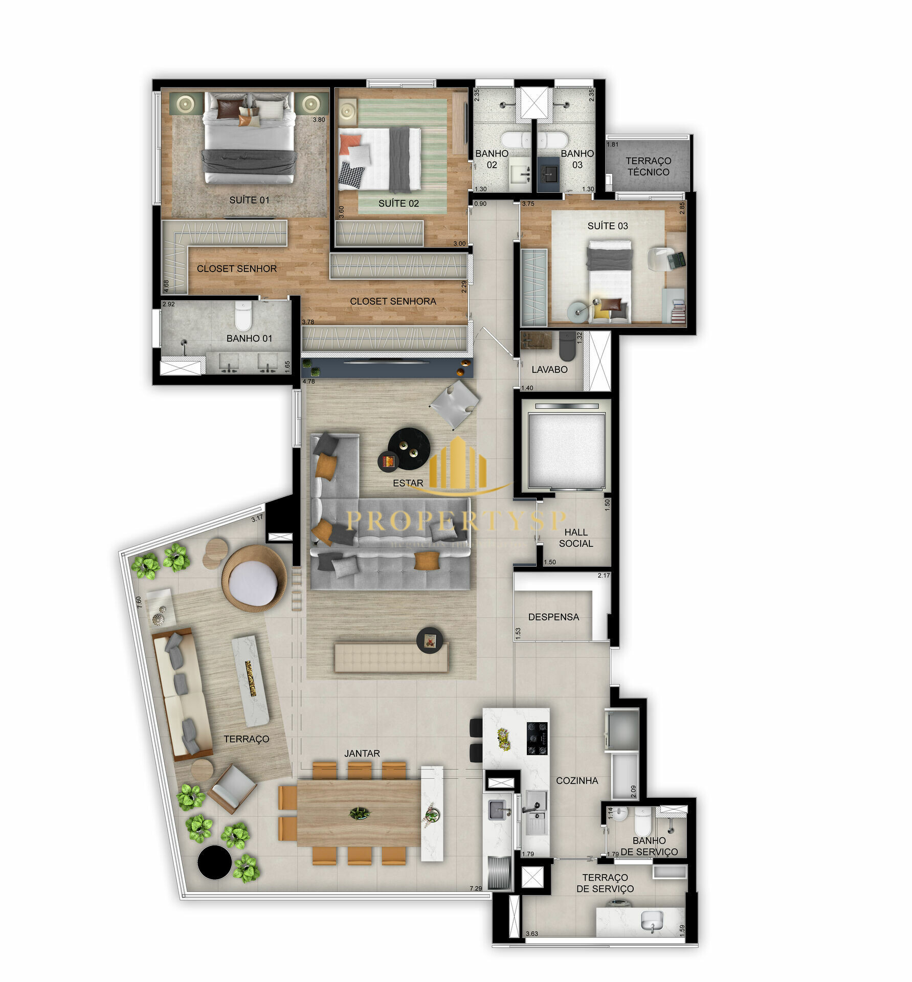 Apartamento à venda com 1 quarto, 23m² - Foto 45